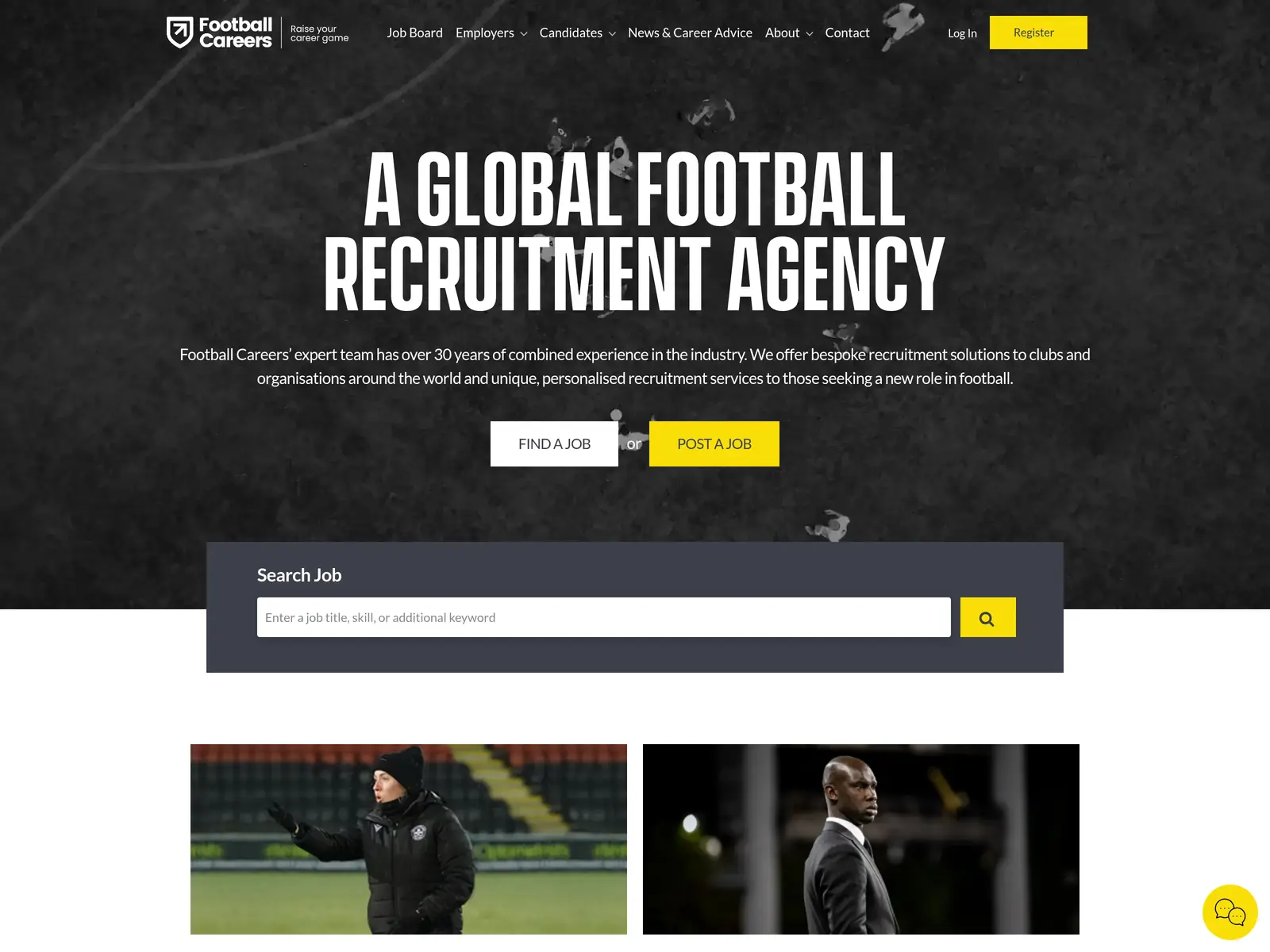 Screenshot of Football Careers