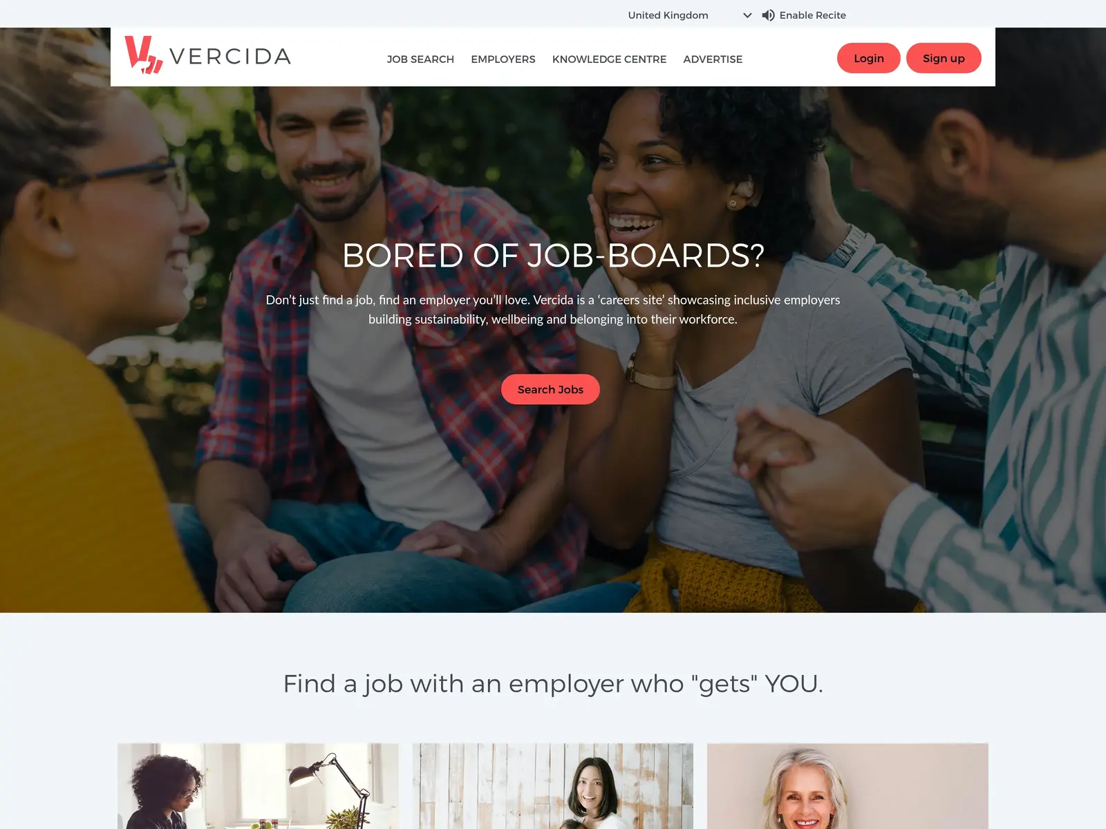 Screenshot of VERCIDA Group