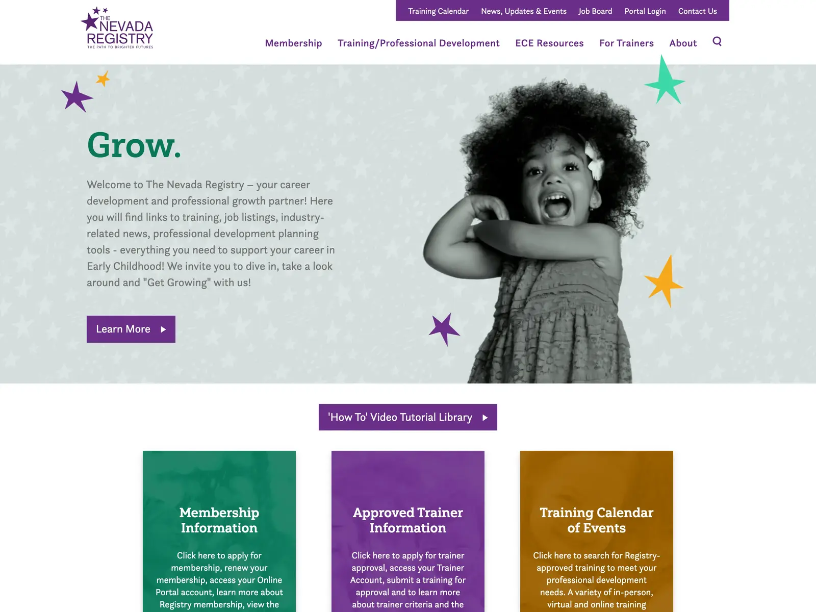 Screenshot of The Nevada Registry