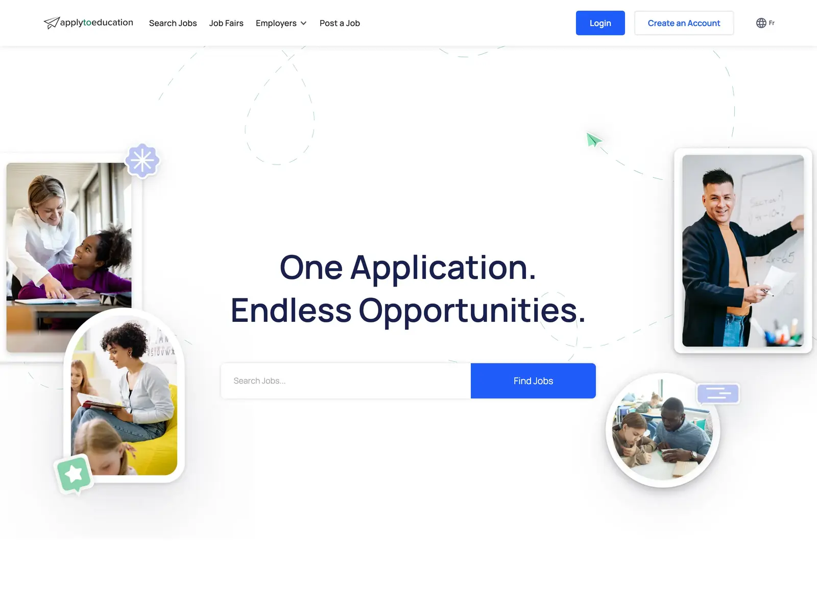 Screenshot of ApplyToEducation