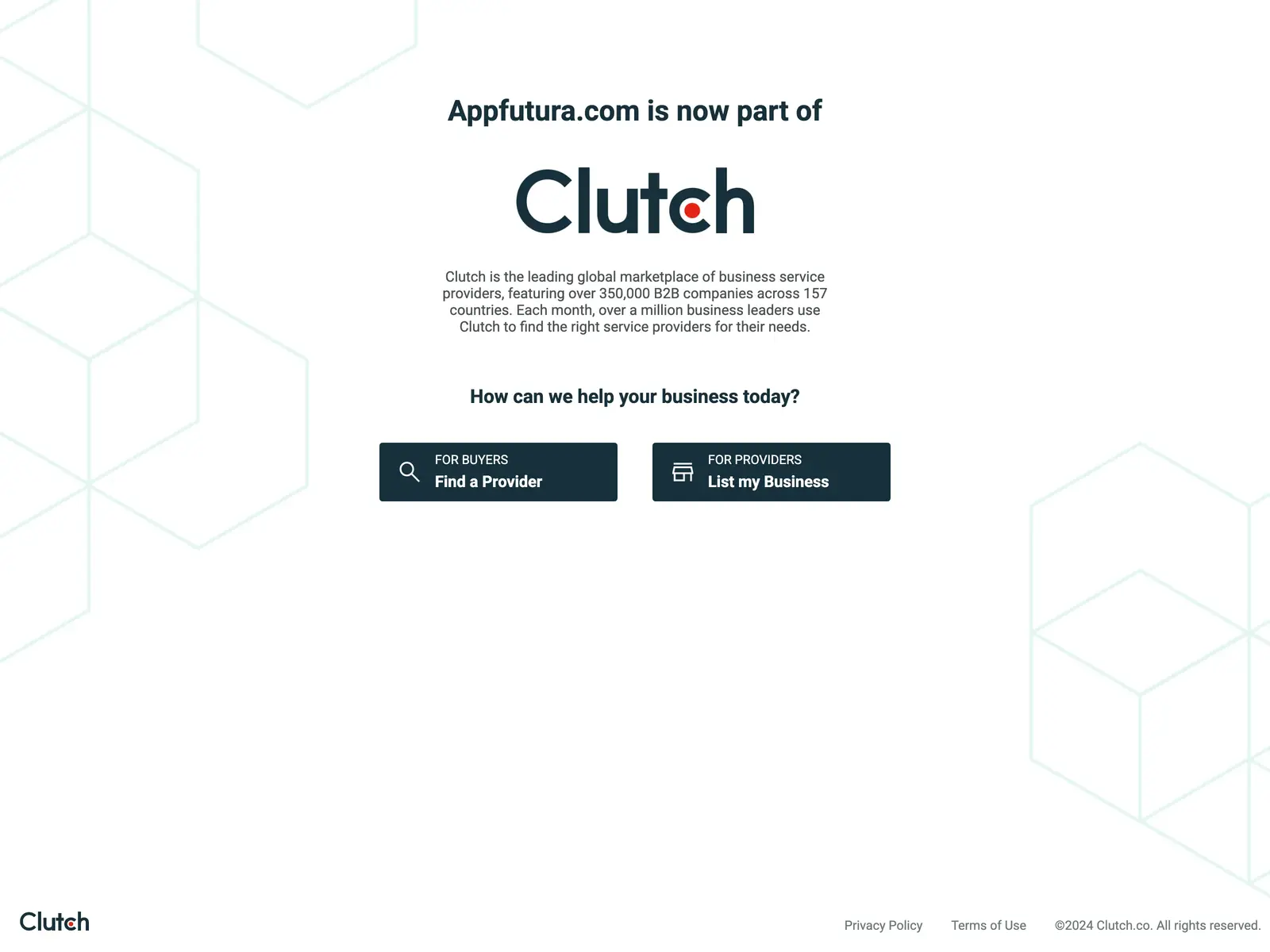 Screenshot of AppFutura