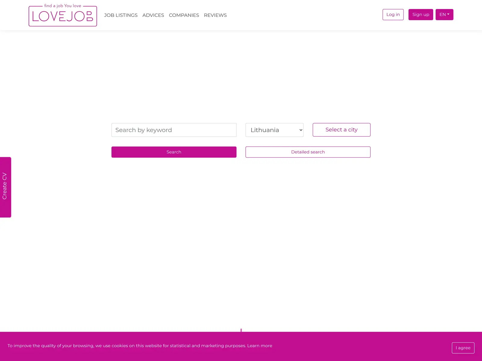 Screenshot of Love Job