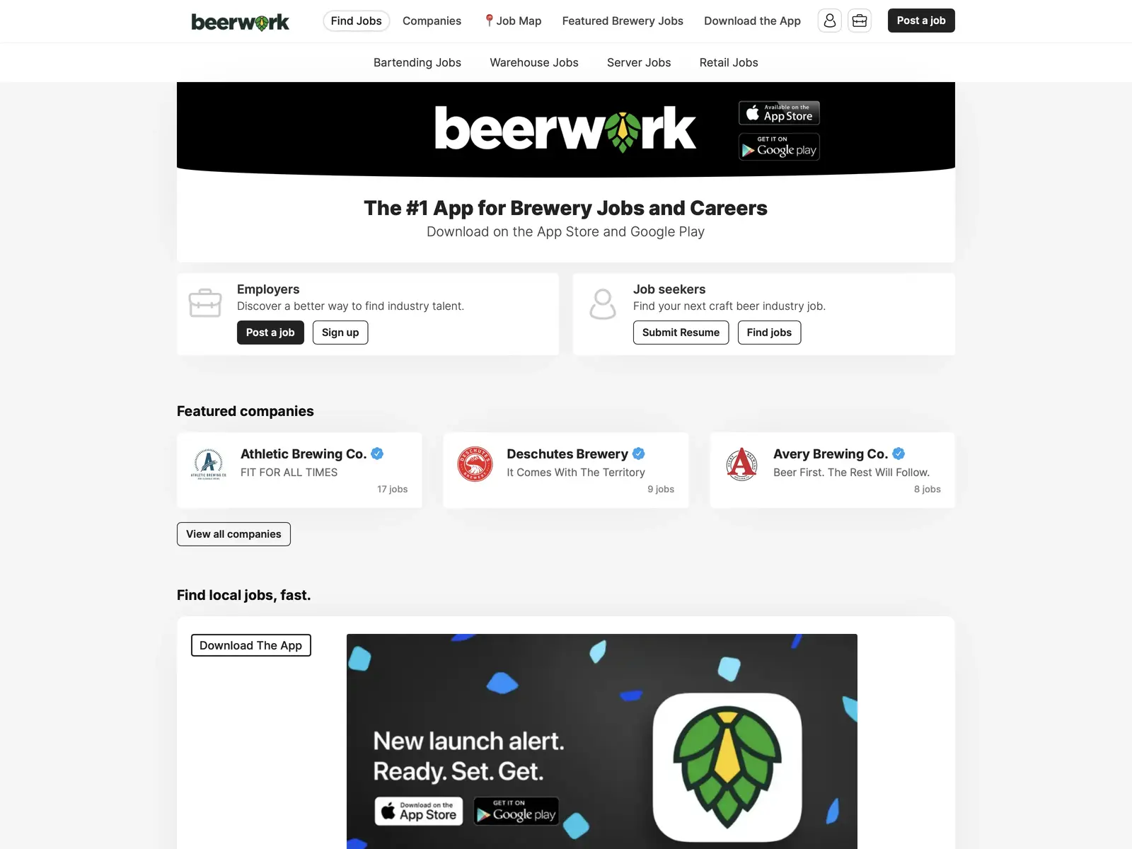 Screenshot of Beerwork
