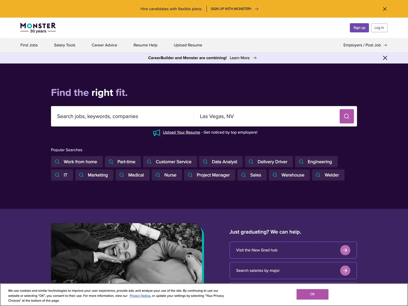 Screenshot of Monster