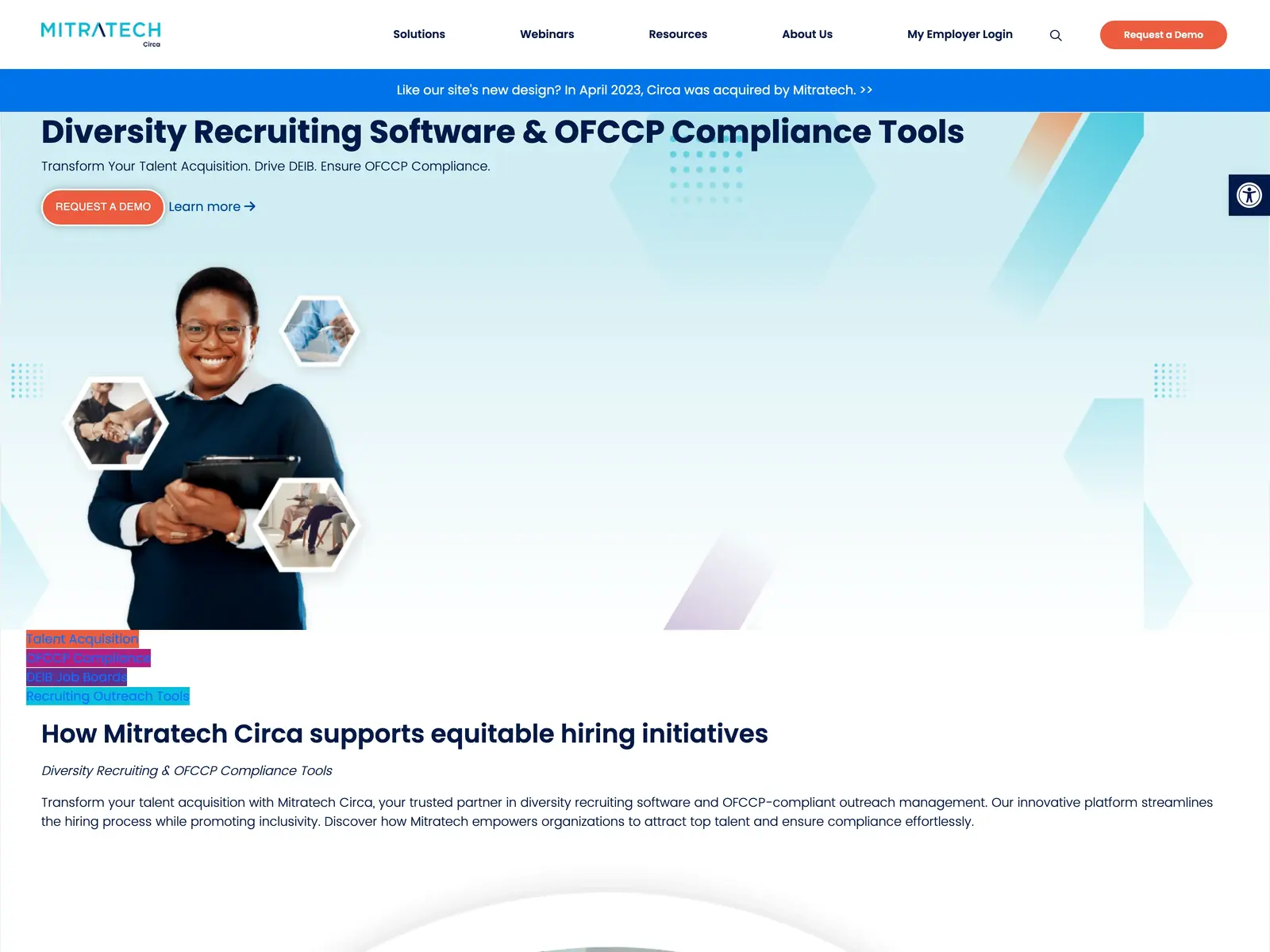 Screenshot of Circa