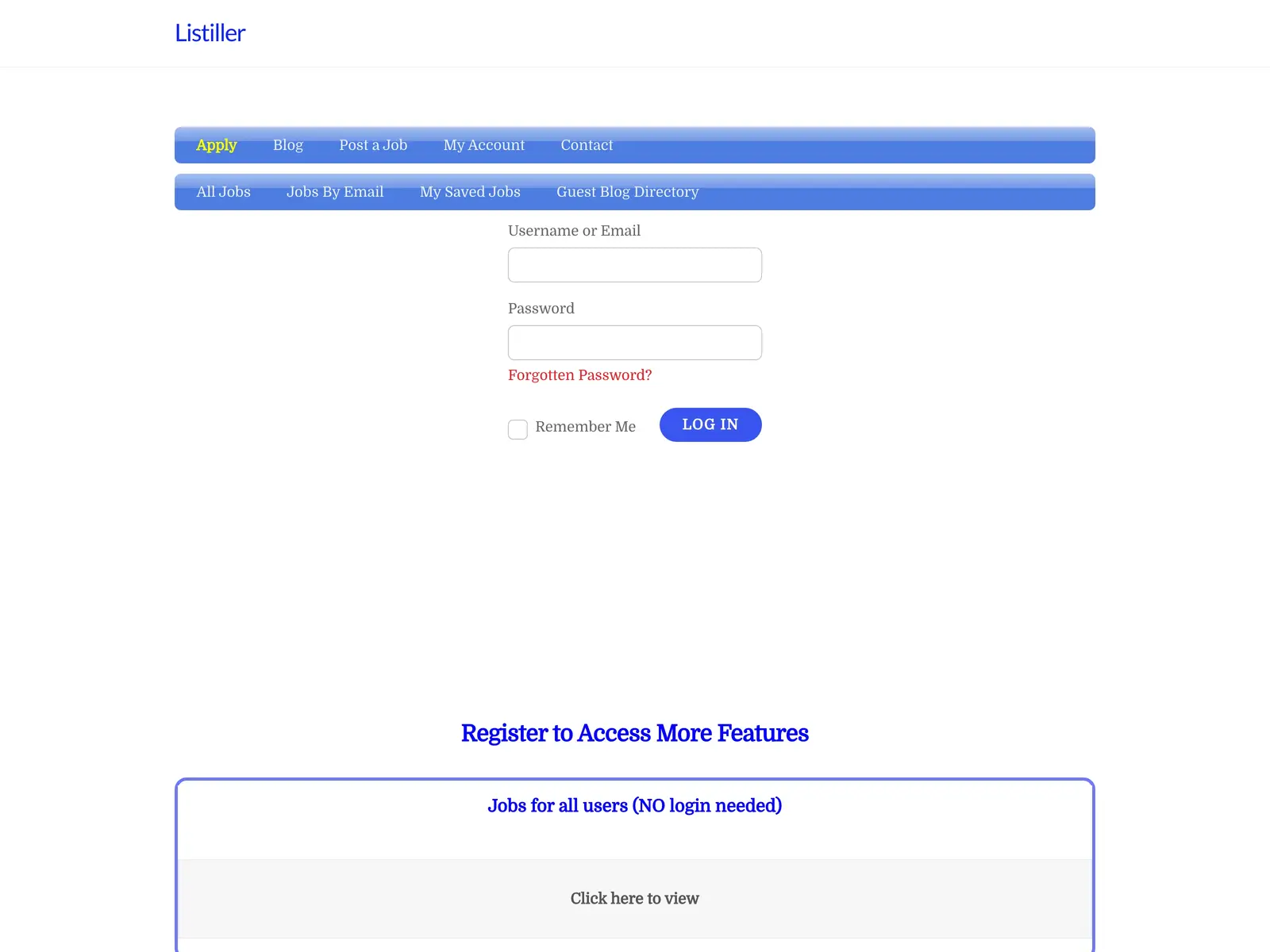 Screenshot of Listiller