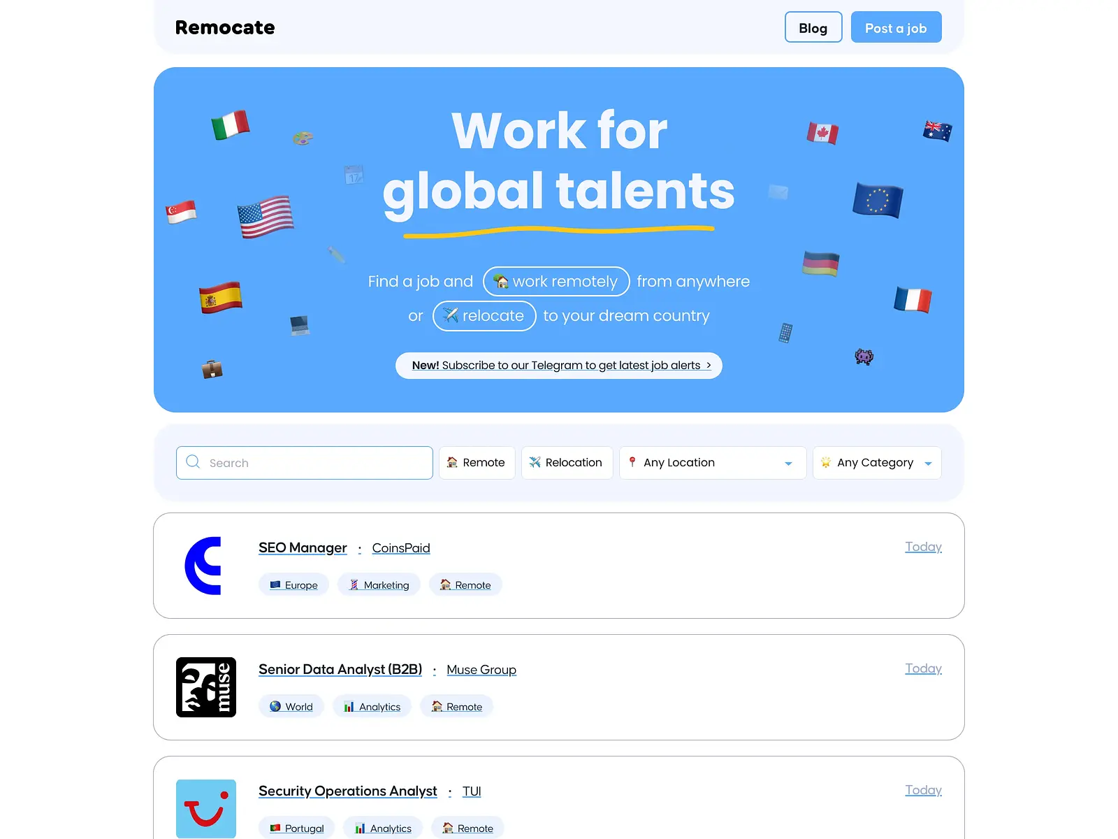 Screenshot of Remocate