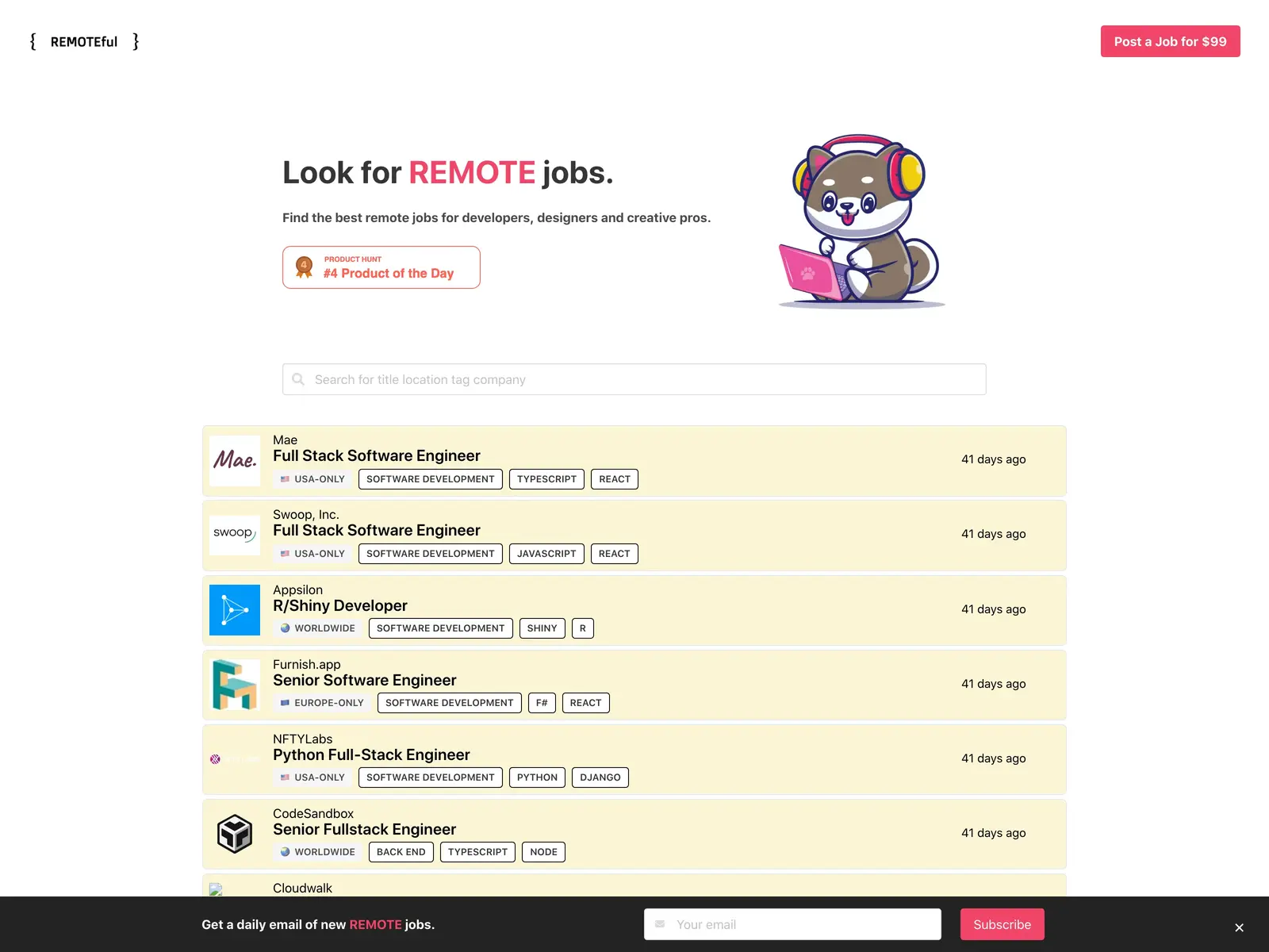 Screenshot of REMOTEFul