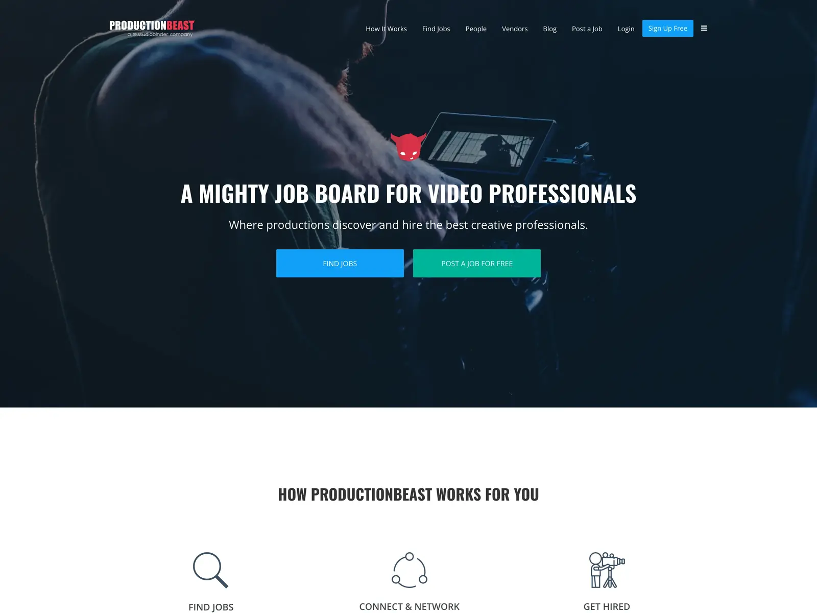 Screenshot of ProductionBeast