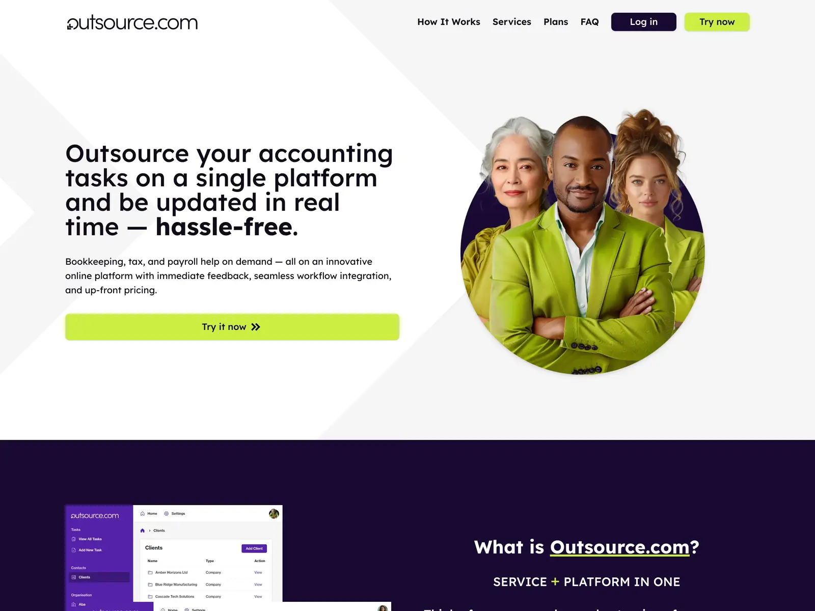 Screenshot of Outsource.com