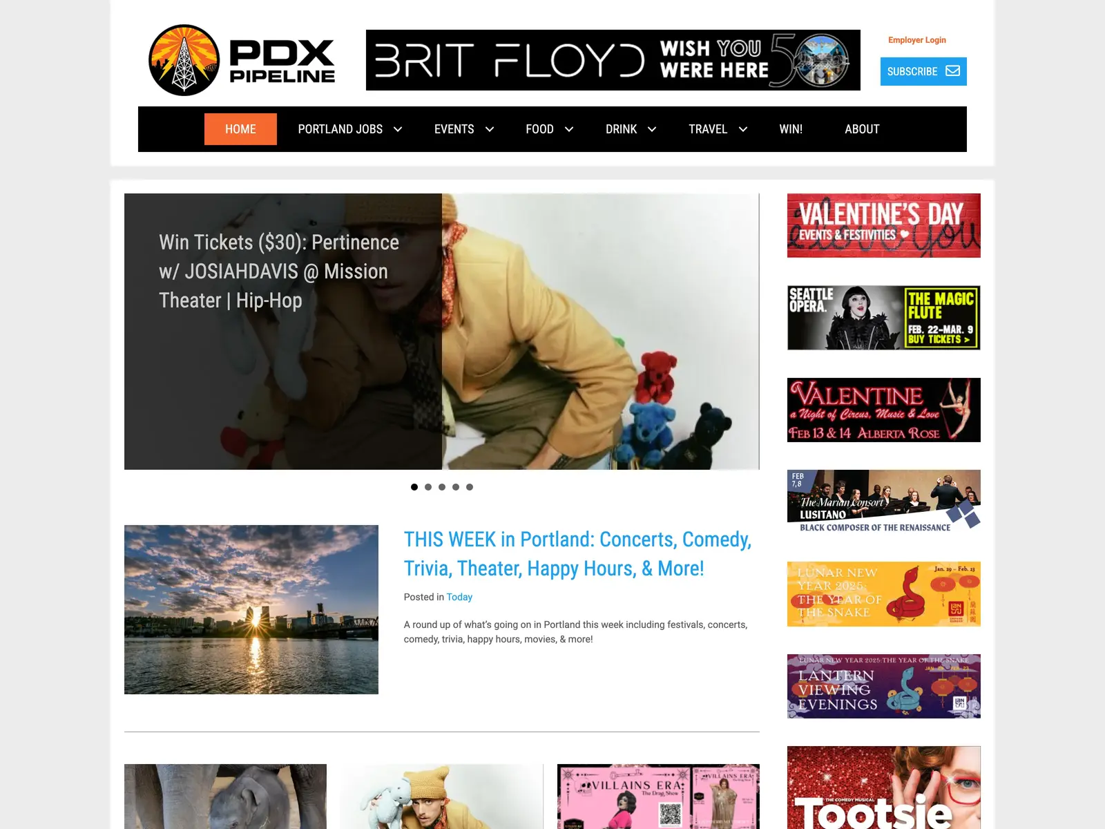 Screenshot of PDX Pipeline