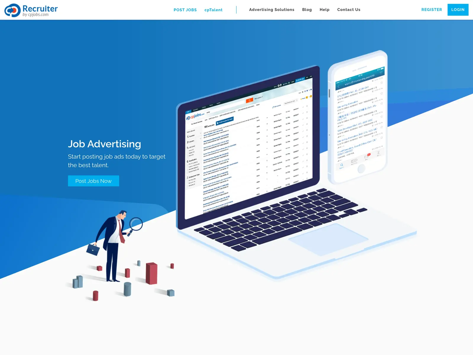 Screenshot of CPJobs