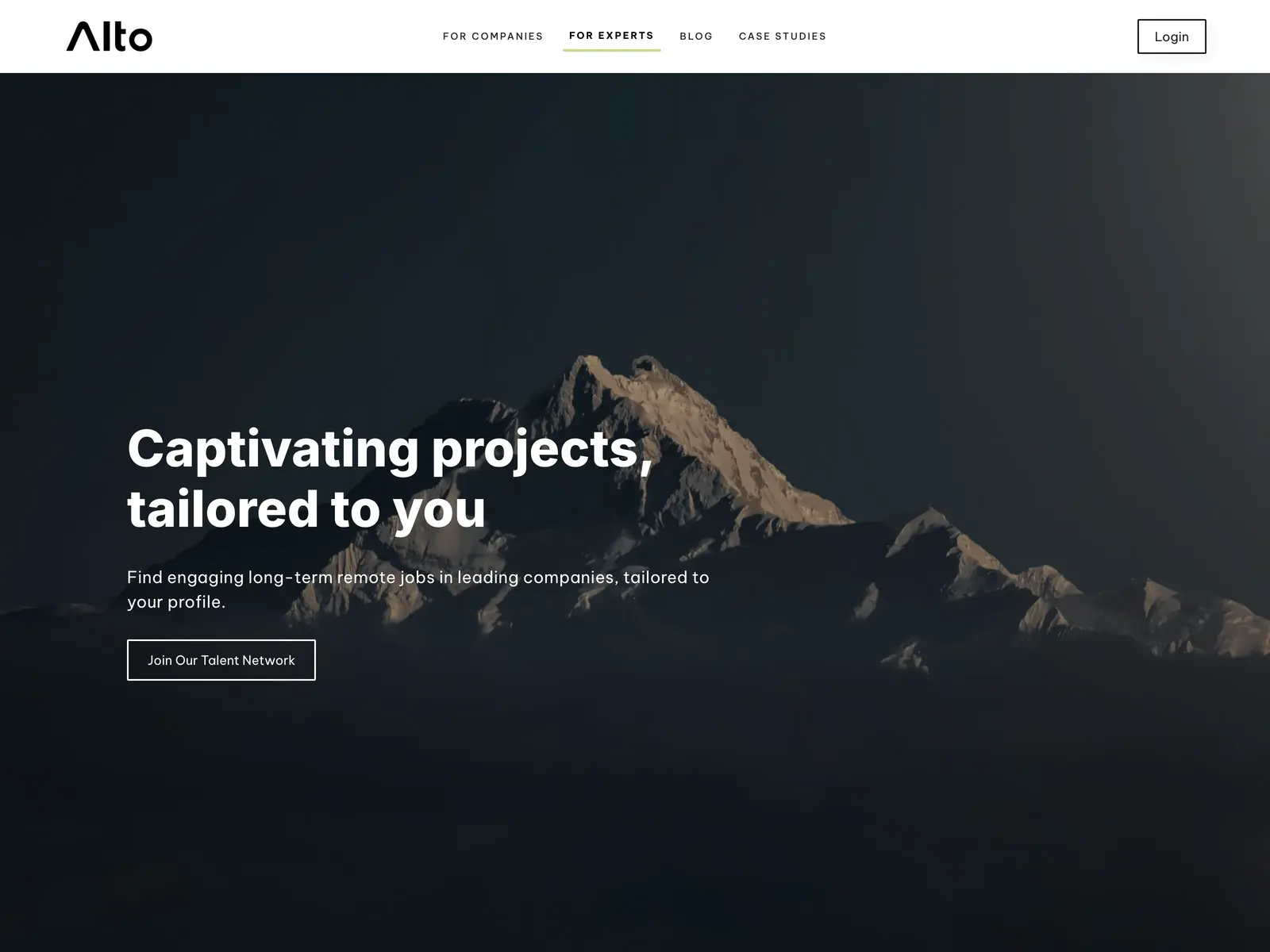Screenshot of Alto