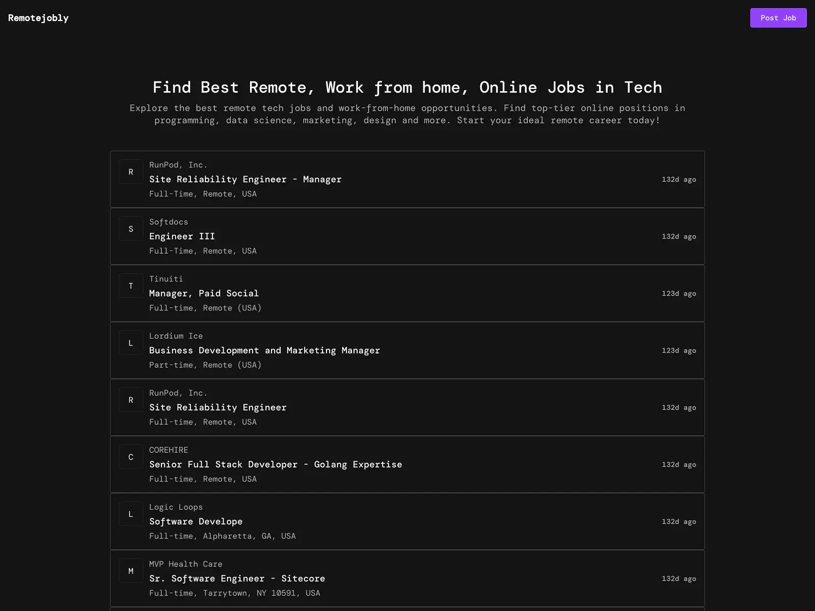 Screenshot of NextAI Jobs