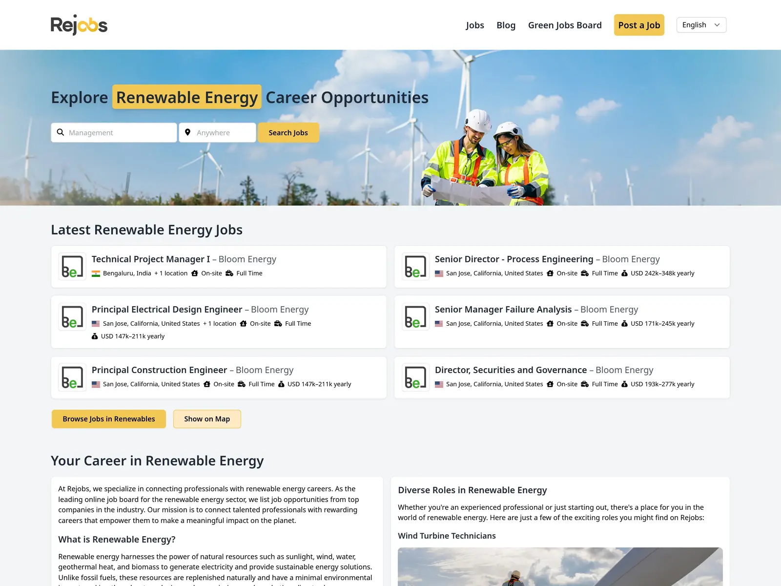 Screenshot of Rejobs