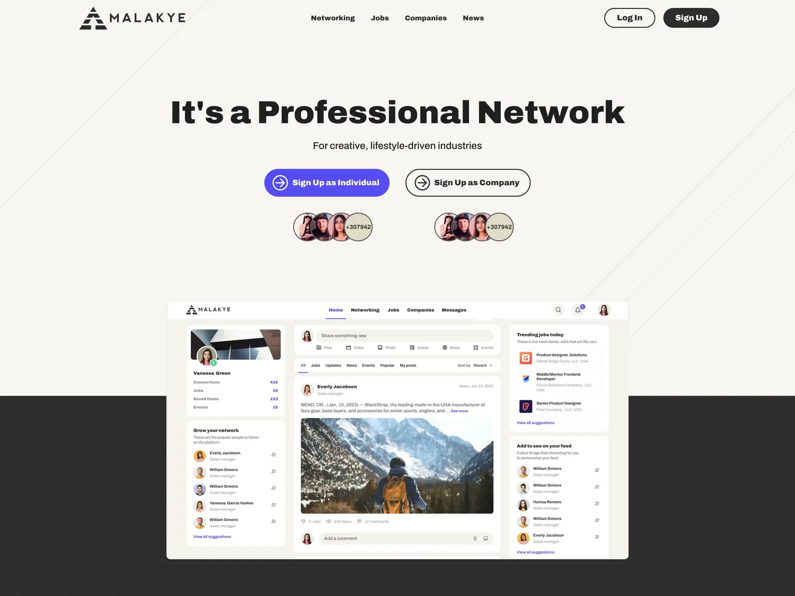 Screenshot of Malakye