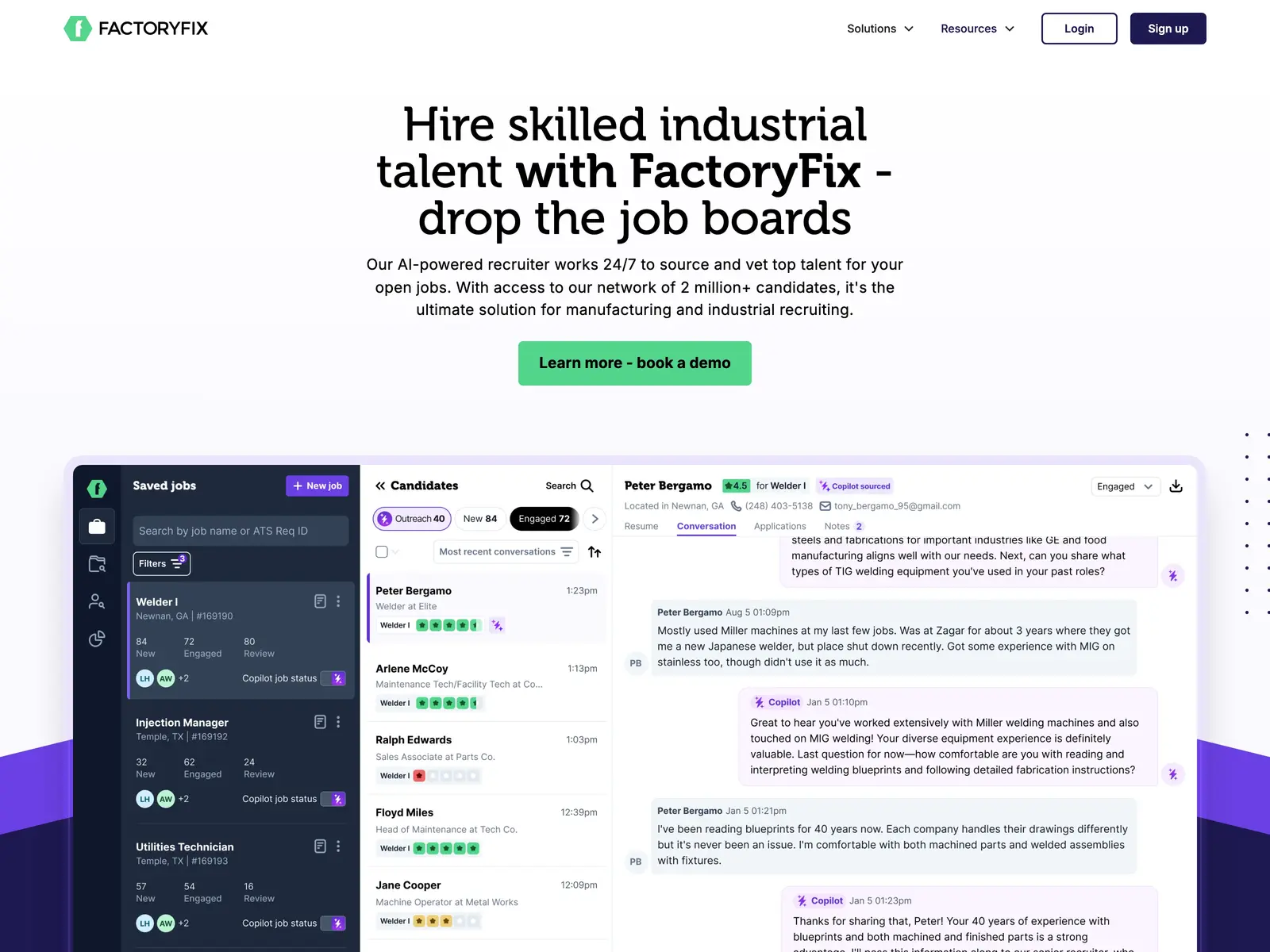 Screenshot of FactoryFix