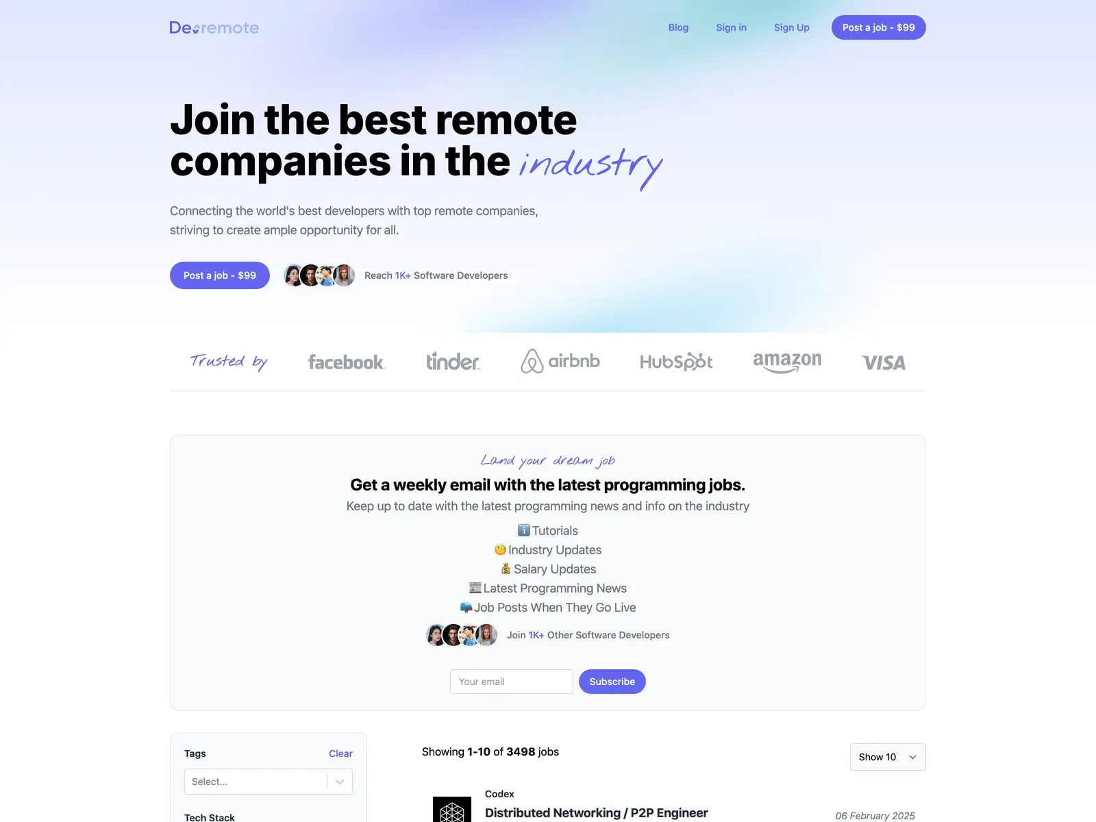Screenshot of Devremote