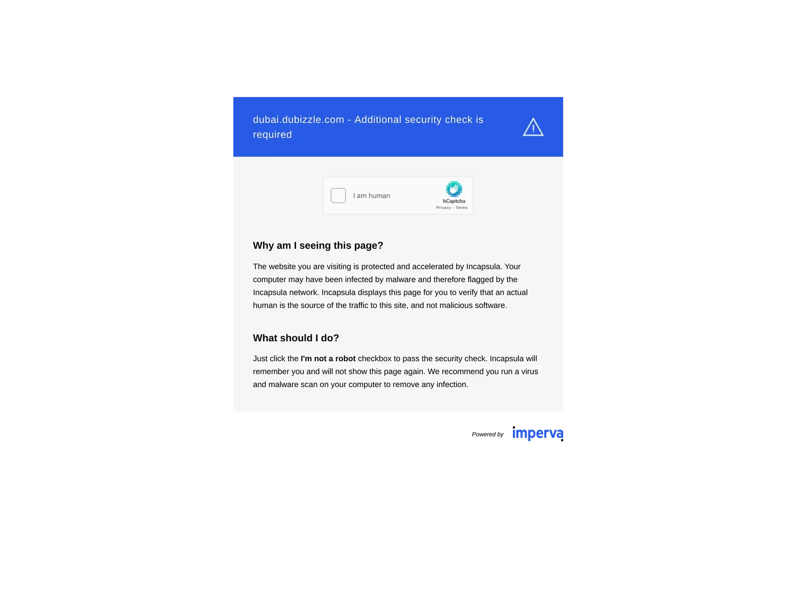 Screenshot of Dubizzle Jobs